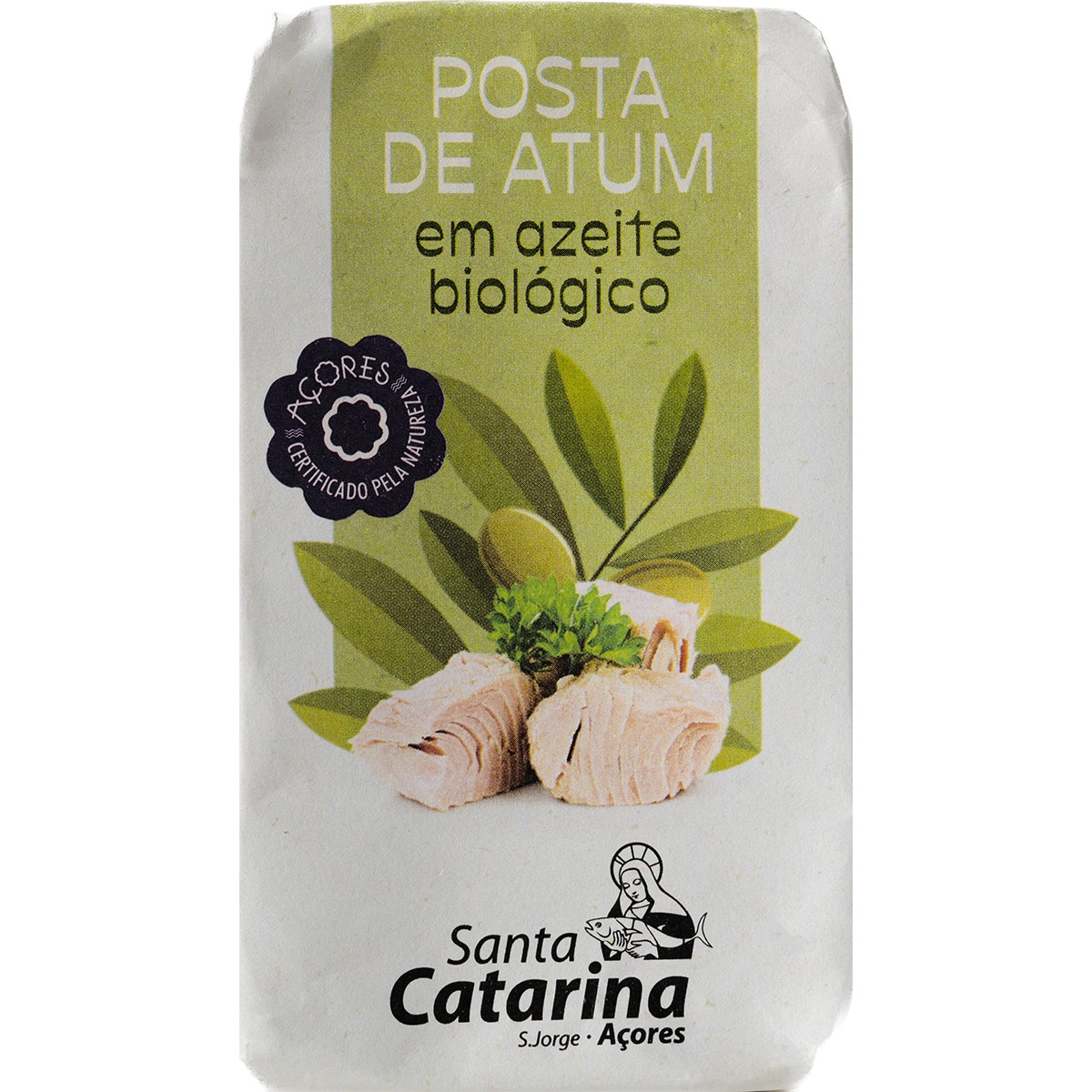 Posta de Atum em Azeite Biológico lata 120 g