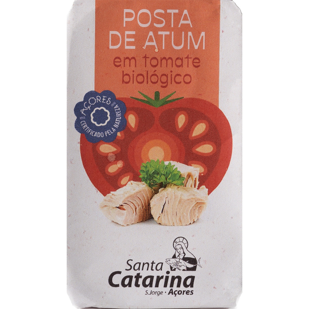 Posta de Atum com Tomate Biológico lata 120 g