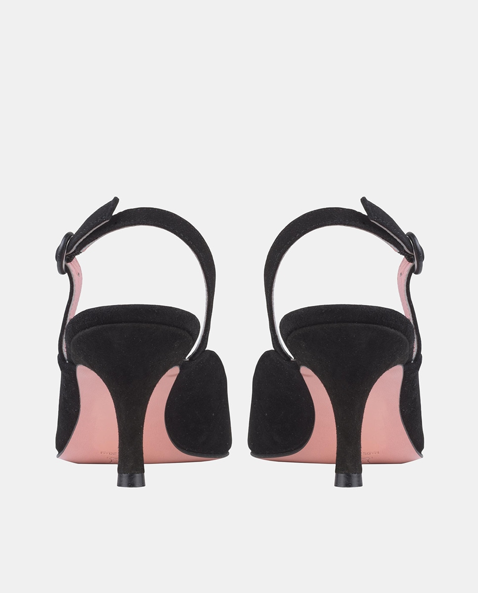 Zapato tacón - Isabel Abdo - Negro Negro-2