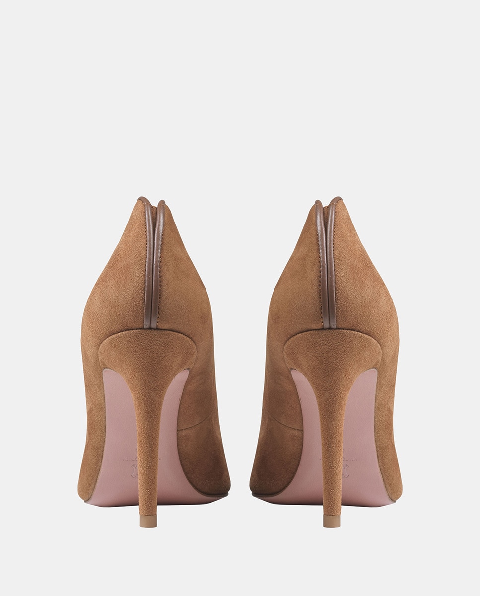 Stiletto Kate Black Suede 10 Natural-2