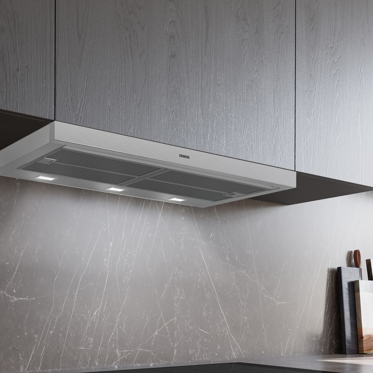 Campana telescópica Siemens 4 potencias de extracción - LI97SA531 Acero-3