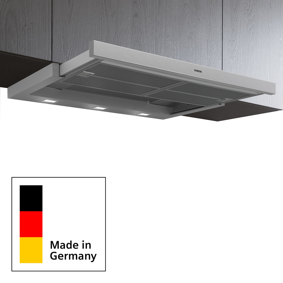 Campana telescópica Siemens 4 potencias de extracción - LI97SA531 Acero-8