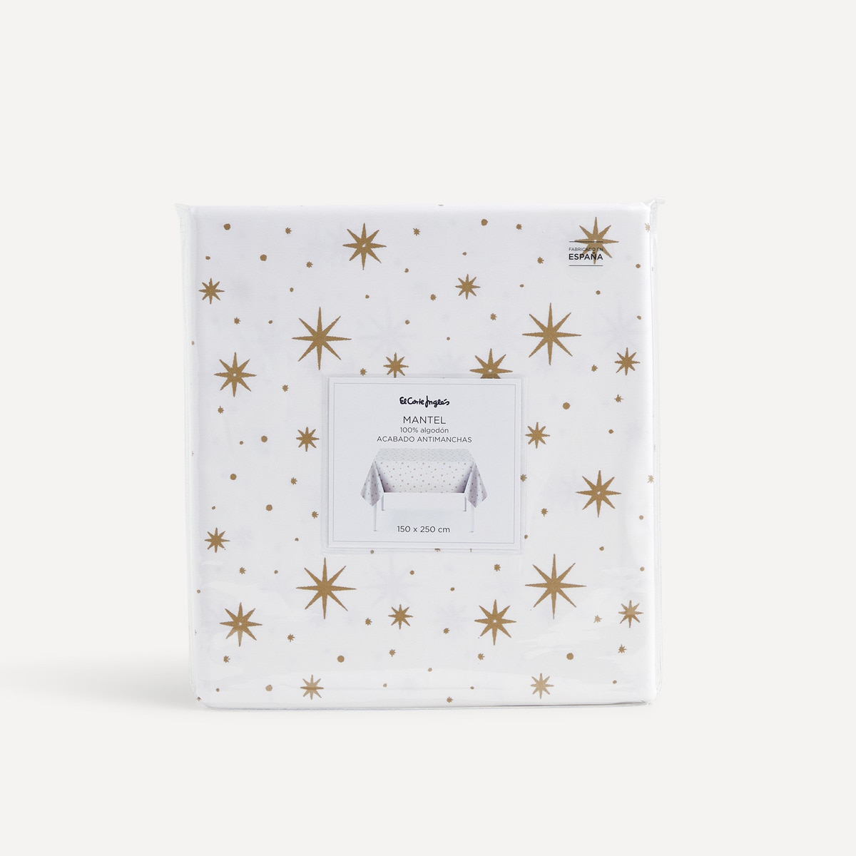 Mantel antimanchas resinado Lyra El Corte Inglés Oro-4