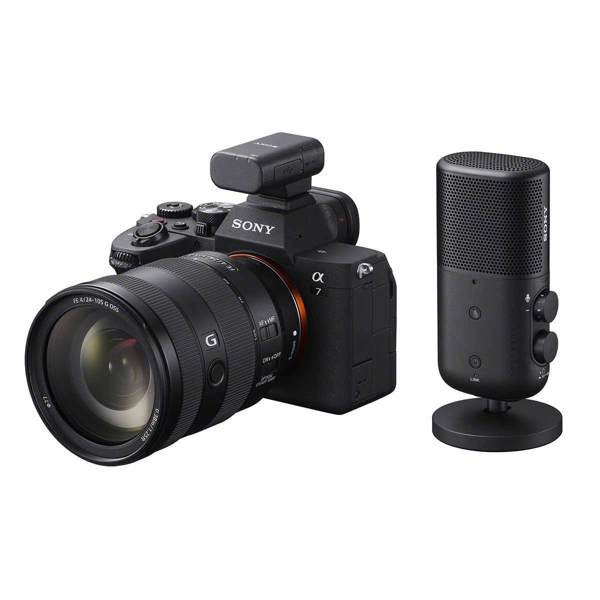 Micrófono inalámbrico para streaming Sony ECM-S1 Negro-2