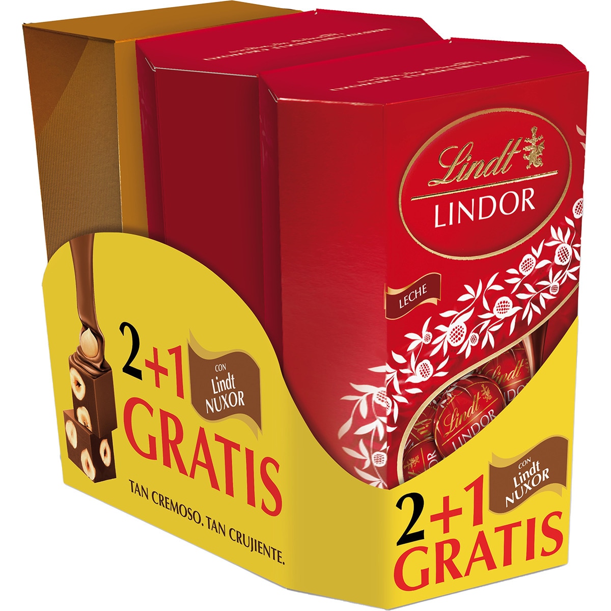 bombones de chocolate con leche pack 2 con regalo bombones nuxor pack 550 g