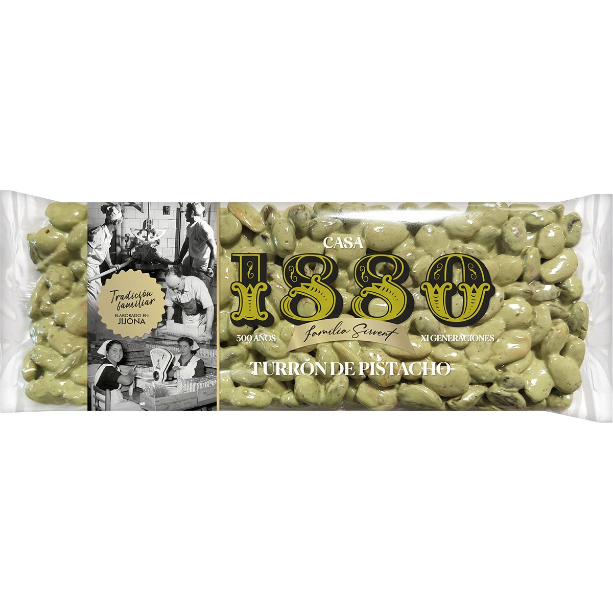 turrón de pistachos tableta 230 g