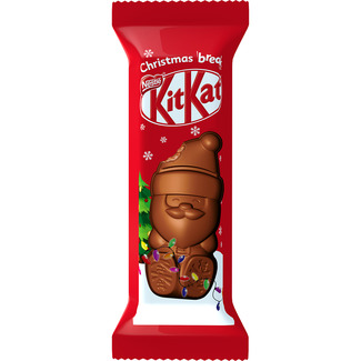 galleta recubierta de chocolate Santa Claus unidad 29 g distintos diseños surtidos según existencias - Nestle Kit Kat