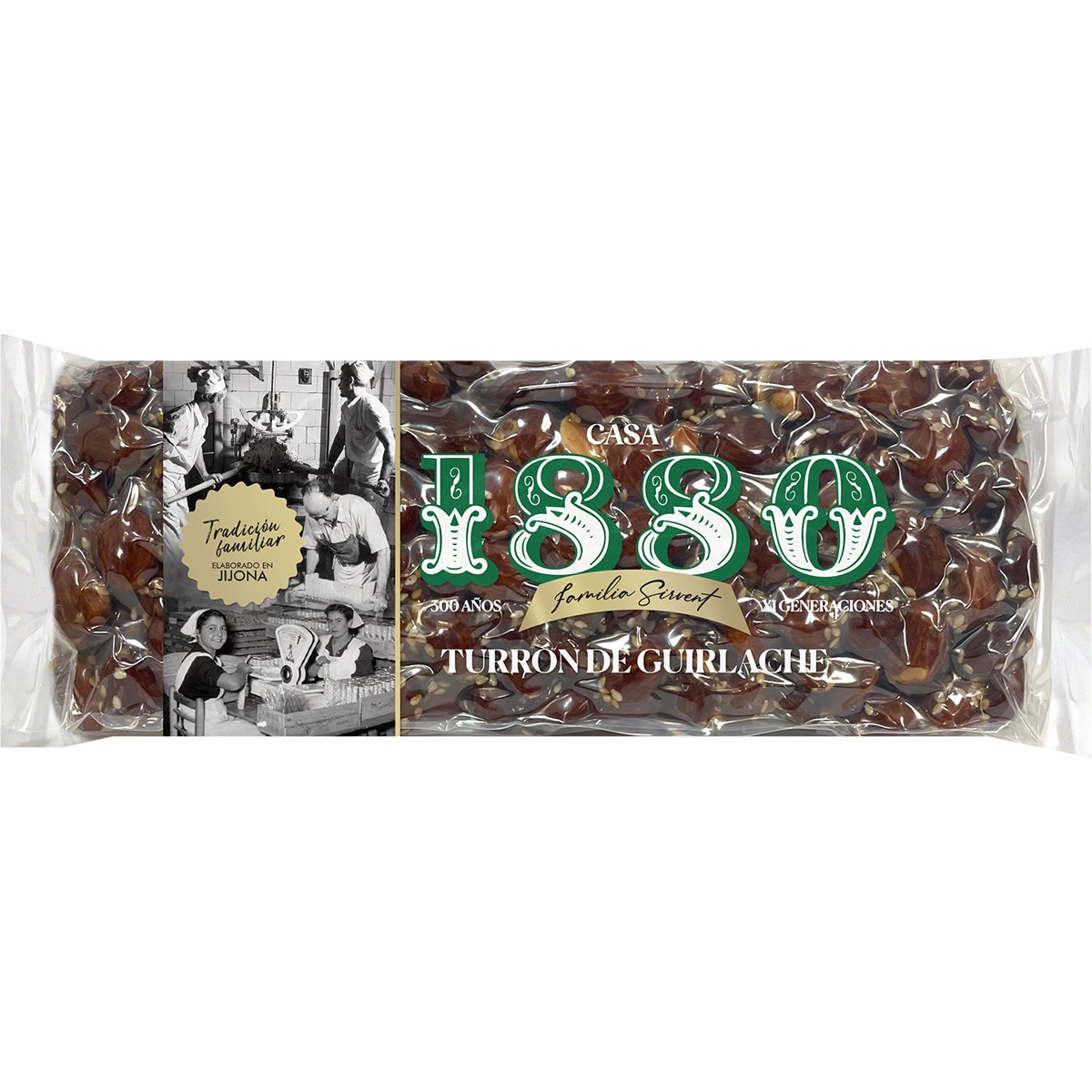 turrón de guirlache Rilsan sin gluten Calidad Suprema tableta 300 g