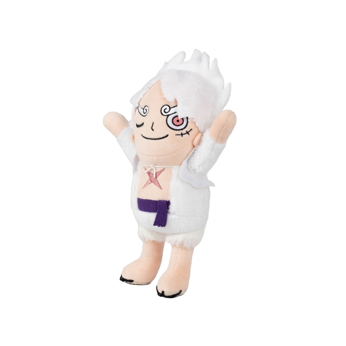 Peluche Luffy Gear 5 elástico One Piece 5