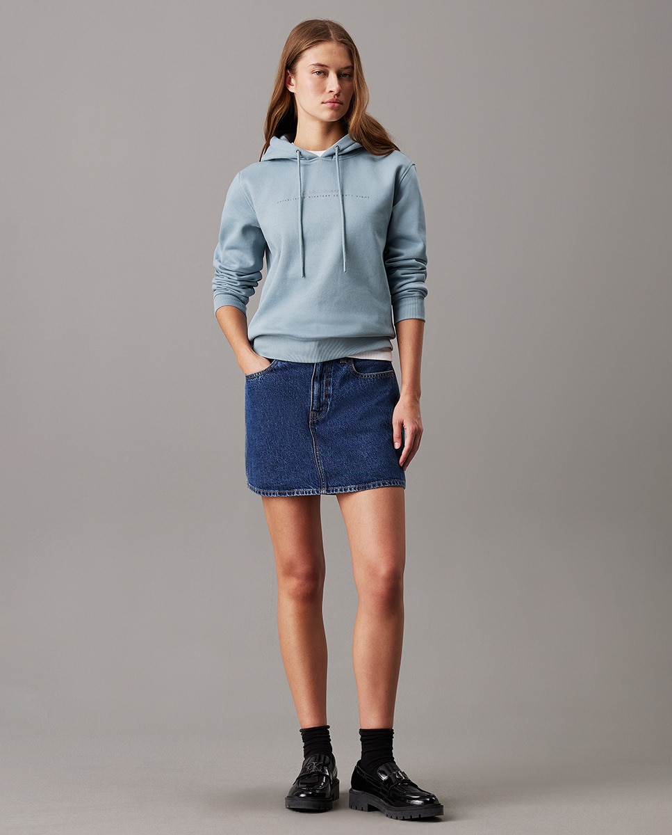 Sweatshirt Regular Fit com Capuz Cinzento-escuro-4