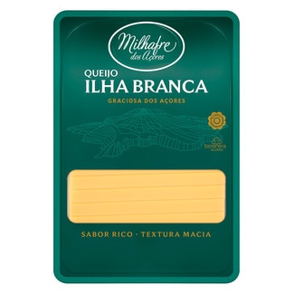 Queijo Fatiado Ilha Branca unidade 180 g - Milhafre