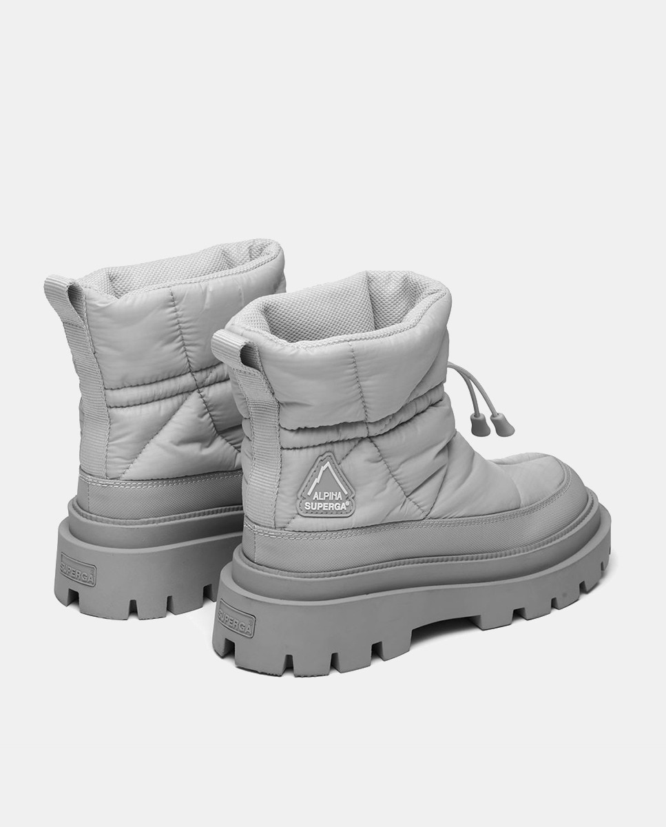 Botas com Fecho Elástico Cinzento-2