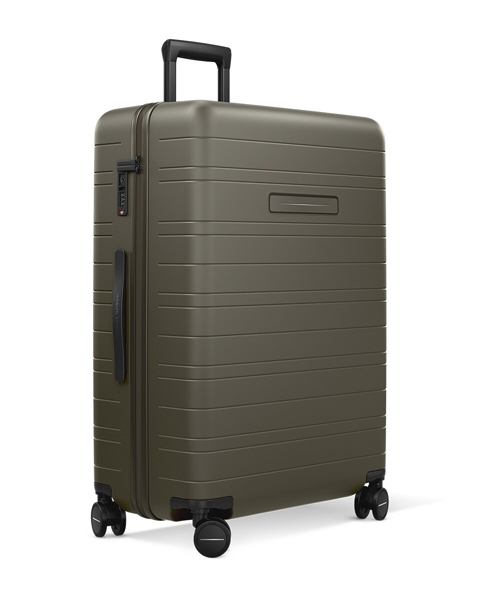 Trolley Grande com 4 Rodas Duplas - 77 cm/4,7 kg Verde-6