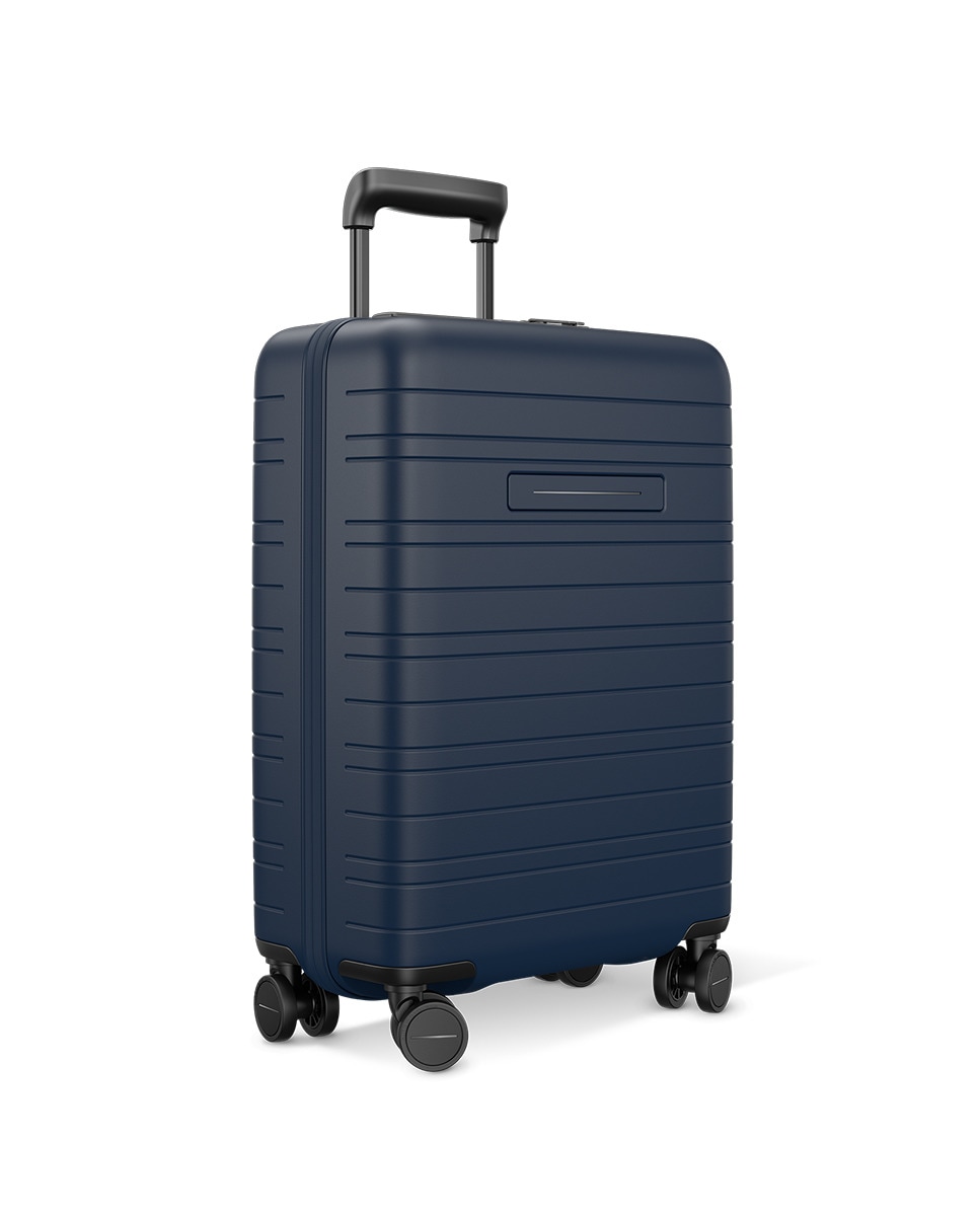 Trolley de Cabine Ultraligeiro com 4 Rodas Duplas - 55 cm/2,1 kg Azul-5