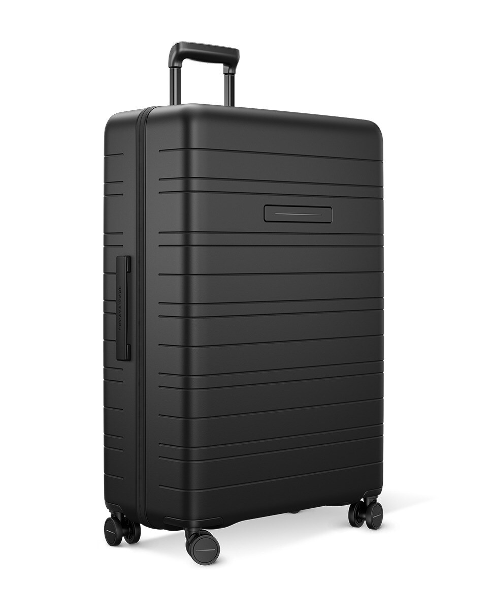 Trolley Grande Ultraligeiro com 4 Rodas Duplas - 77 cm/3,8 kg Preto-5