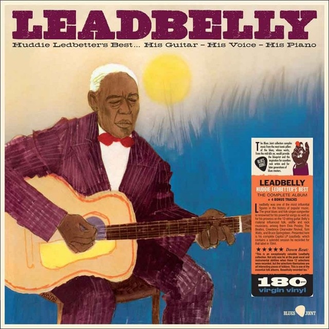 Imagen 0 de Huddie Ledbetter's Best-His Guitar, His Voice, His Piano (LP-Vinilo)