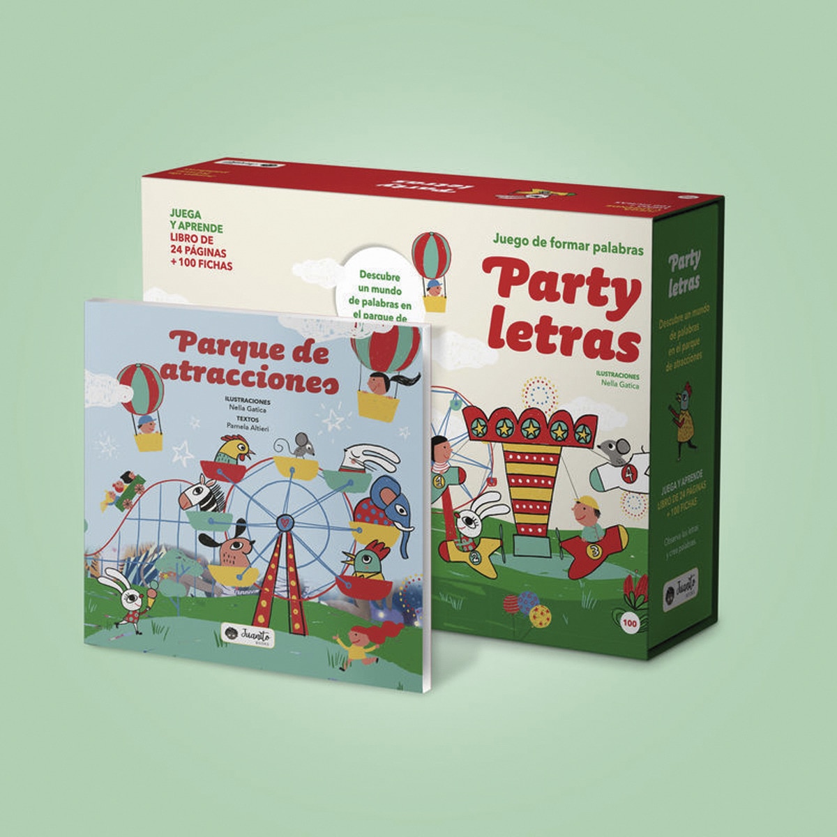 Party letras - aprende con las palabras 1