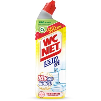 gel WC con lejía Lemon Fresh botella 750 ml + 50 ml gratis - Wc Net
