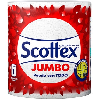 papel de cocina Jumbo 2 capas envase 1 rollo - Scottex