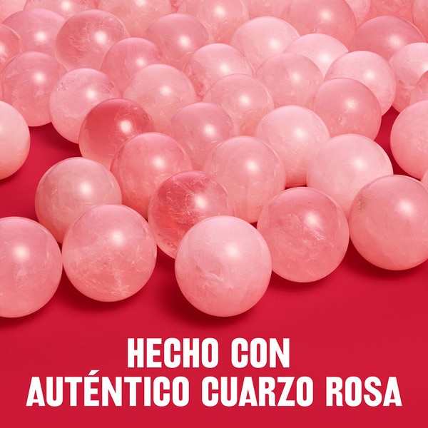 rodillo facial de cuarzo rosa