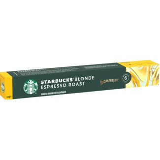 Café Nespresso Blonde para Nespresso Intensidade 6 embalagem 10 cápsulas - Starbucks