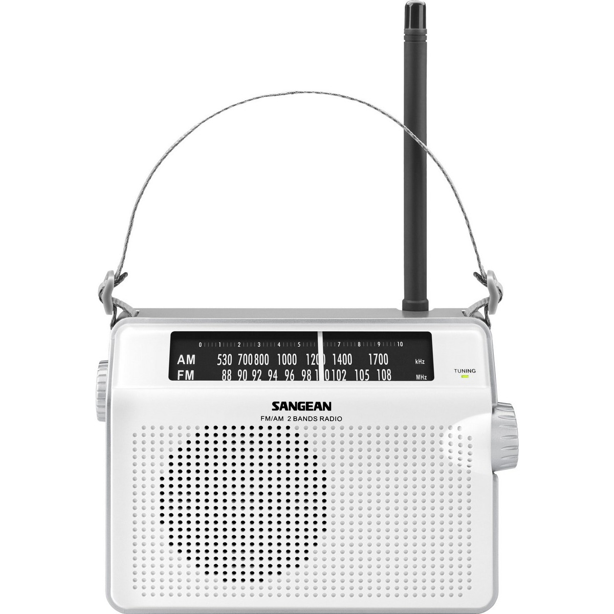 Imagem 0 de Rádio Portátil Sangean PR-D6 - Branco