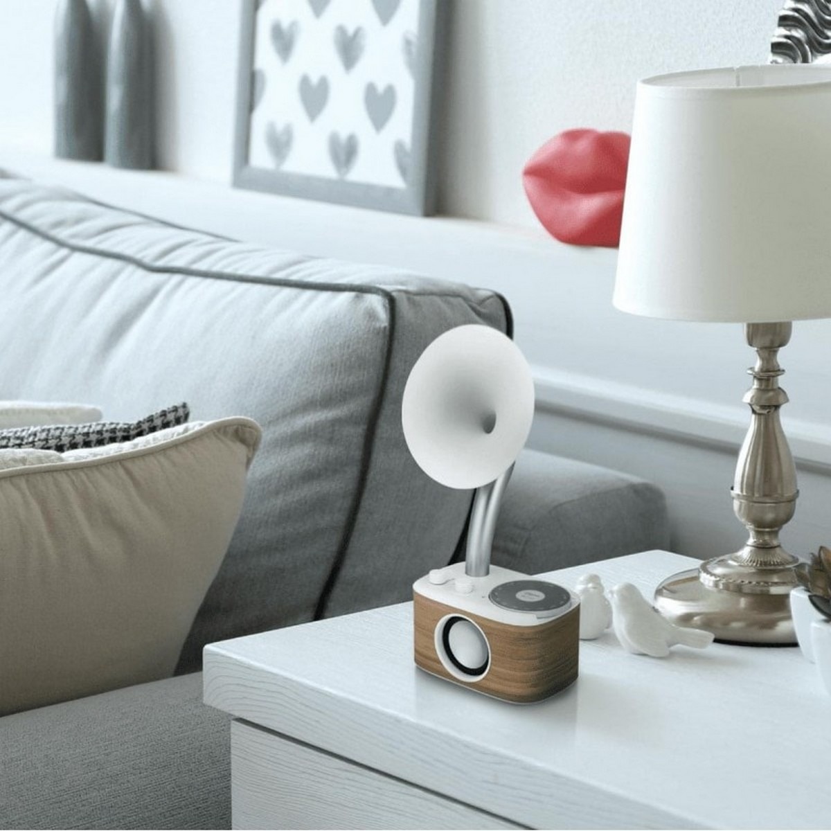 Rádio Portátil Sangean Chopin WR45 - Branco 6