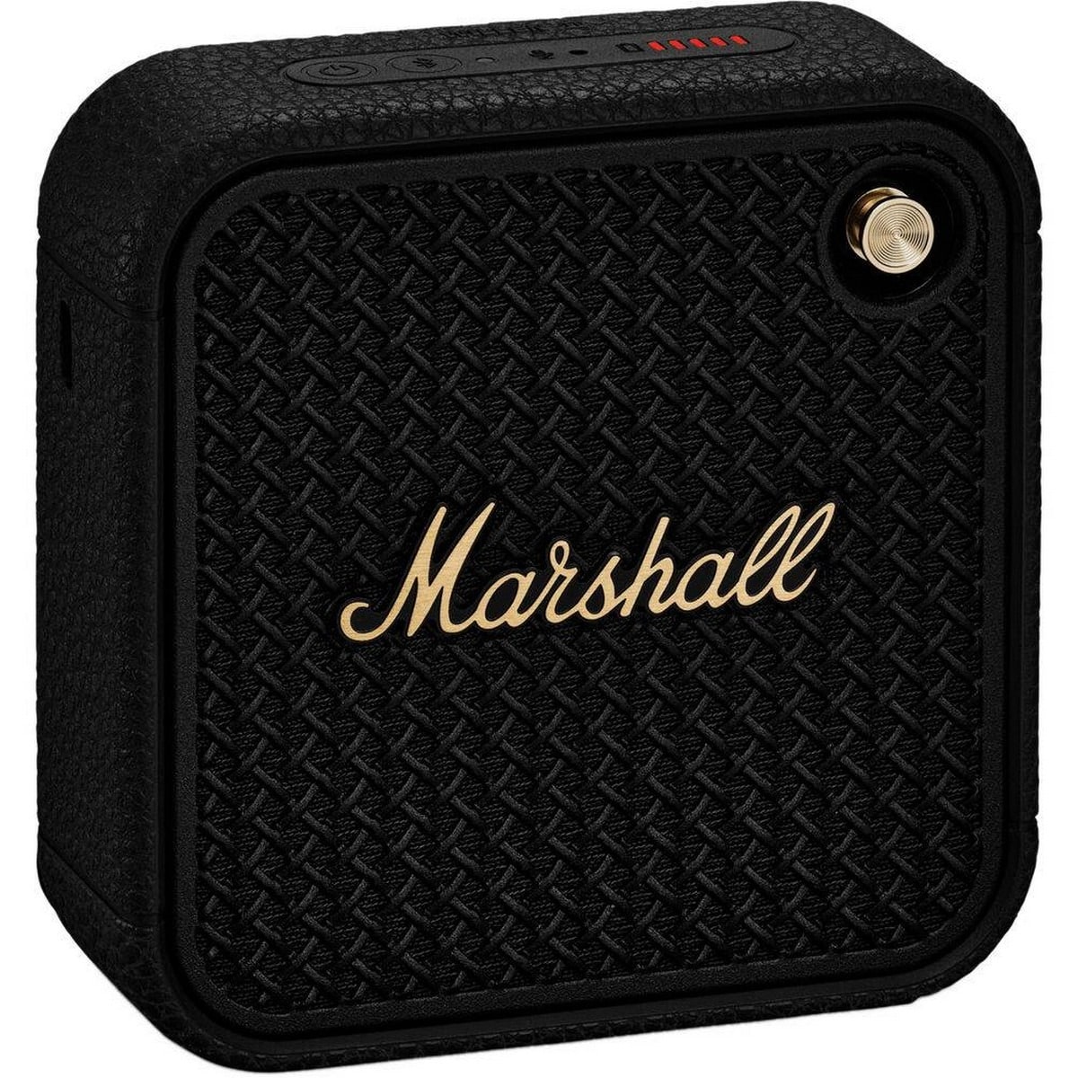Coluna Portátil Marshall Willen II - Black & Brass Preto-1
