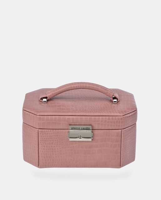 Imagem 0 de Guarda-Joias Médio com Efeito Crocodilo