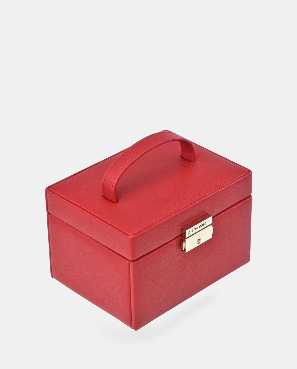 Guarda-Joias Automático com Gavetas Vermelho-2