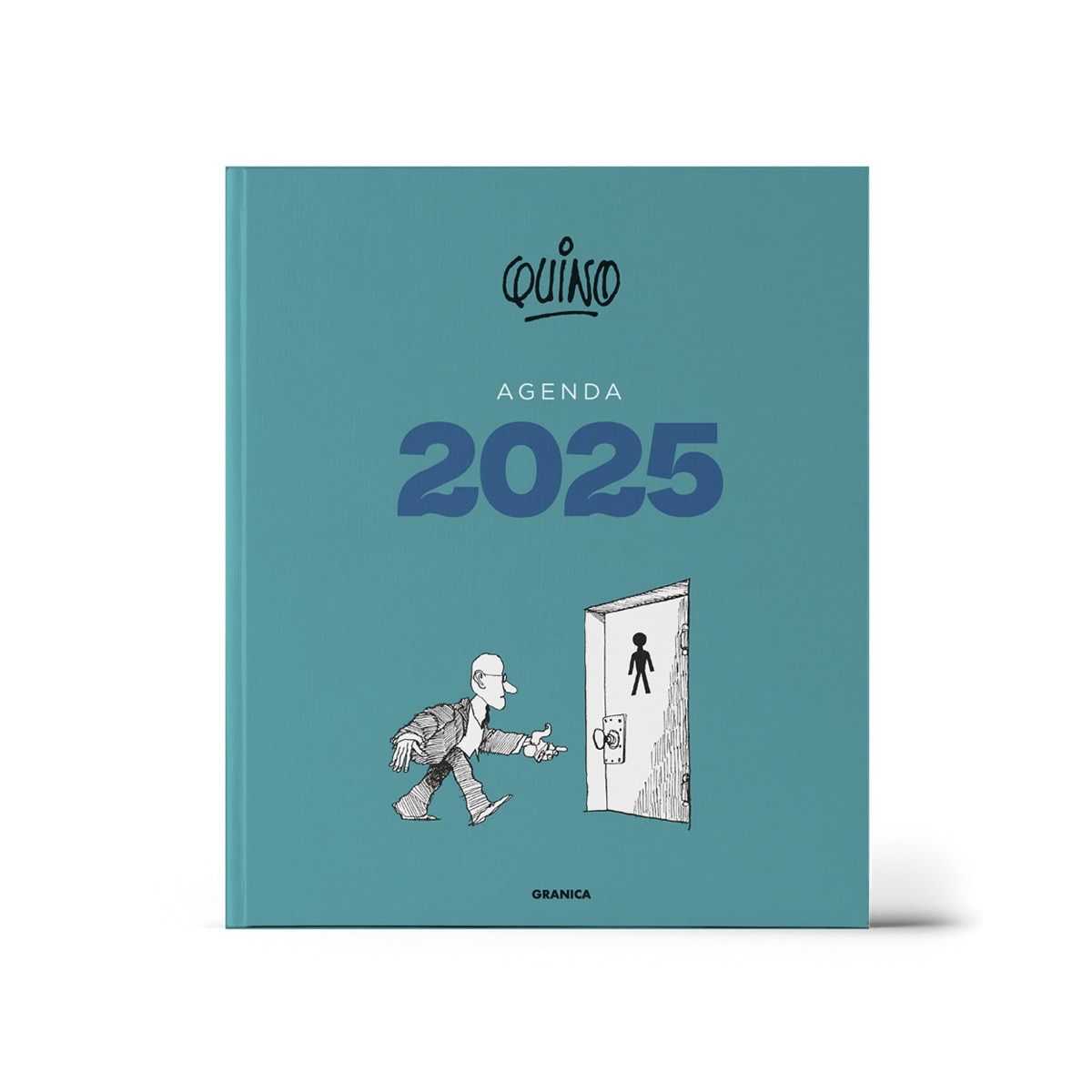 Quino 2025 Agenda Encuadernada Turquesa 1
