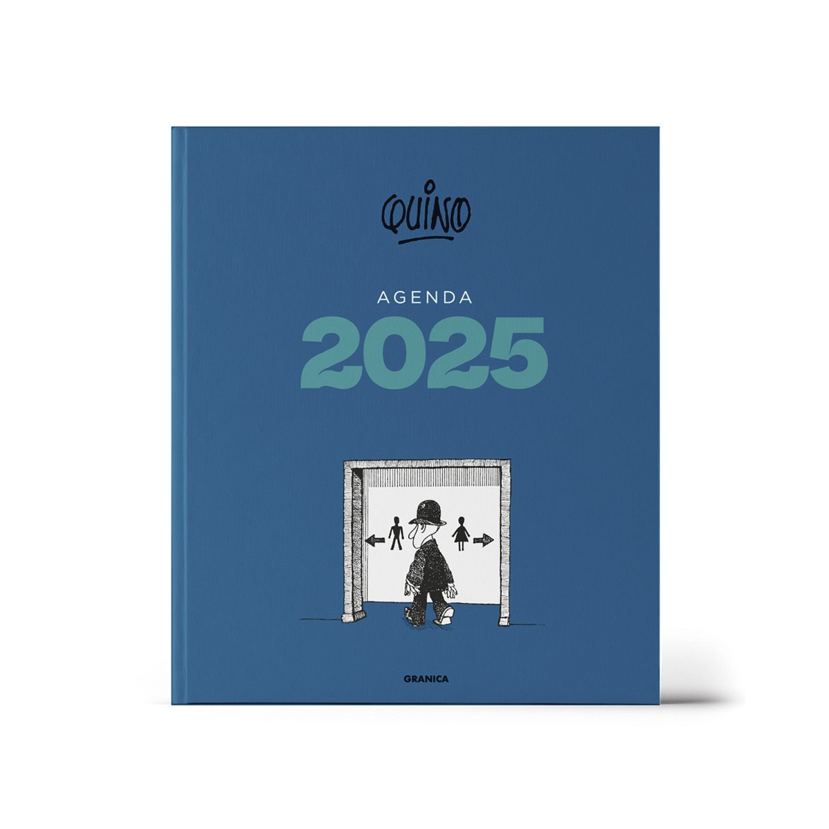 Quino 2025 Agenda Encuadernada Azul 1
