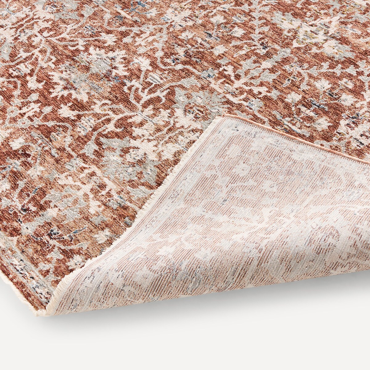 Tapete de Tecido Indo Castanho-4