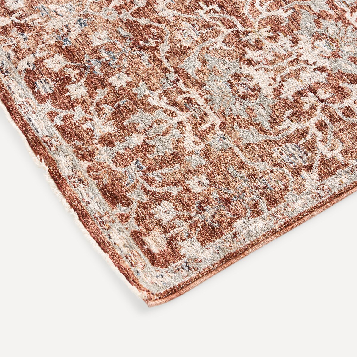 Tapete de Tecido Indo Castanho-2