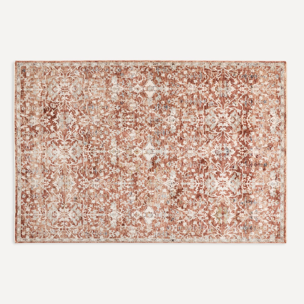 Tapete de Tecido Indo Castanho-1