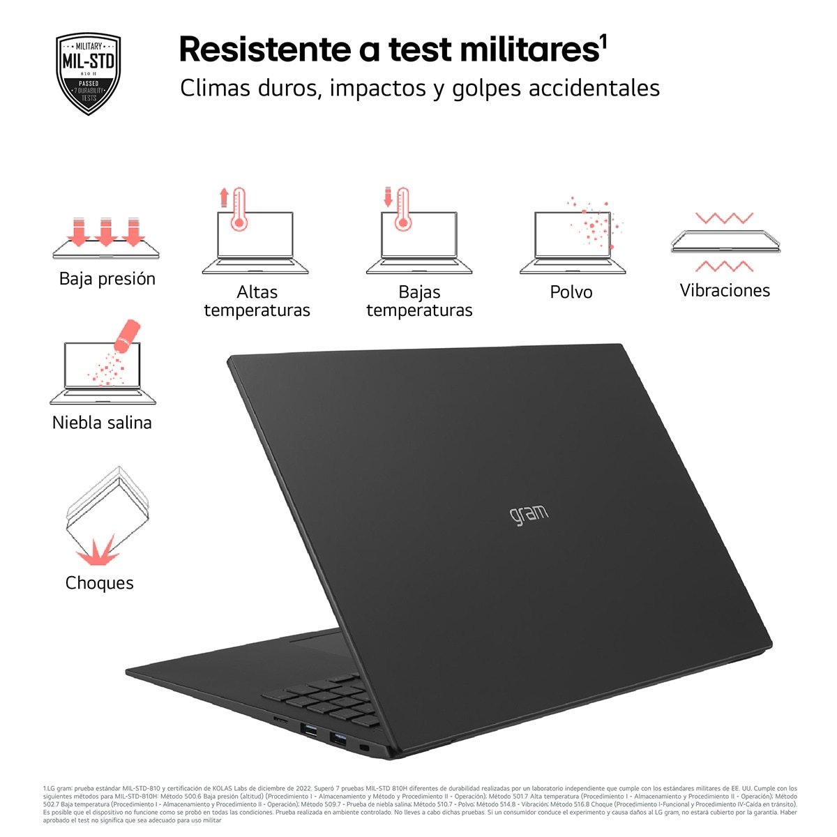 Portátil LG gram Pro 17Z90SP, Intel Core Ultra 7-155H, 32GB, 1TB SSD, GeForce RTX 3050 4GB, 17", W11 Negro-9