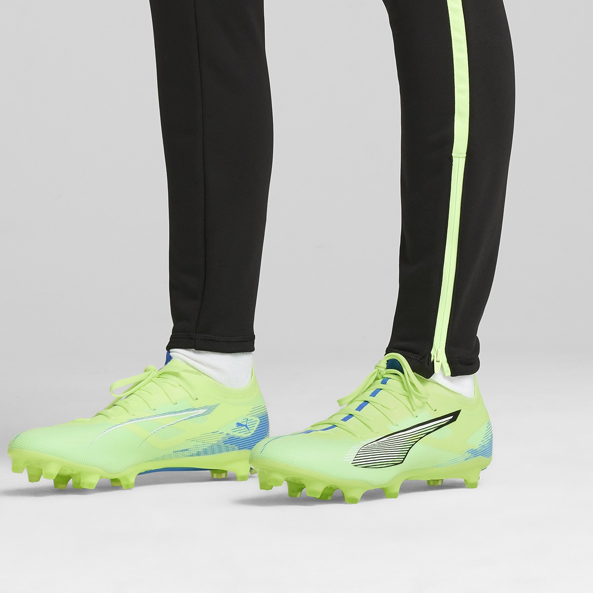 Chuteiras de Futebol de Homem Ultra 5 Match FG/AG Verde / Azul-7