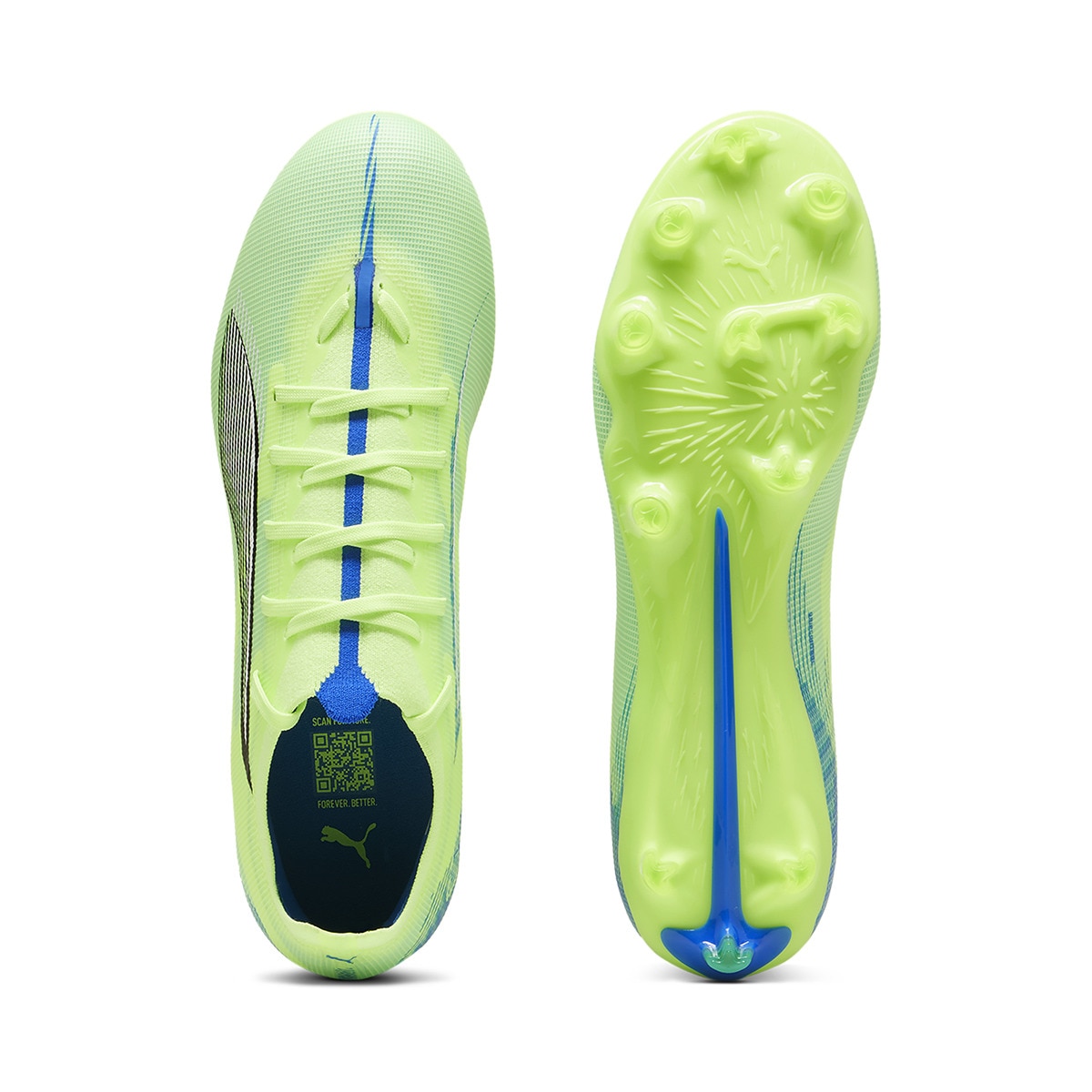 Chuteiras de Futebol de Homem Ultra 5 Match FG/AG Verde / Azul-5