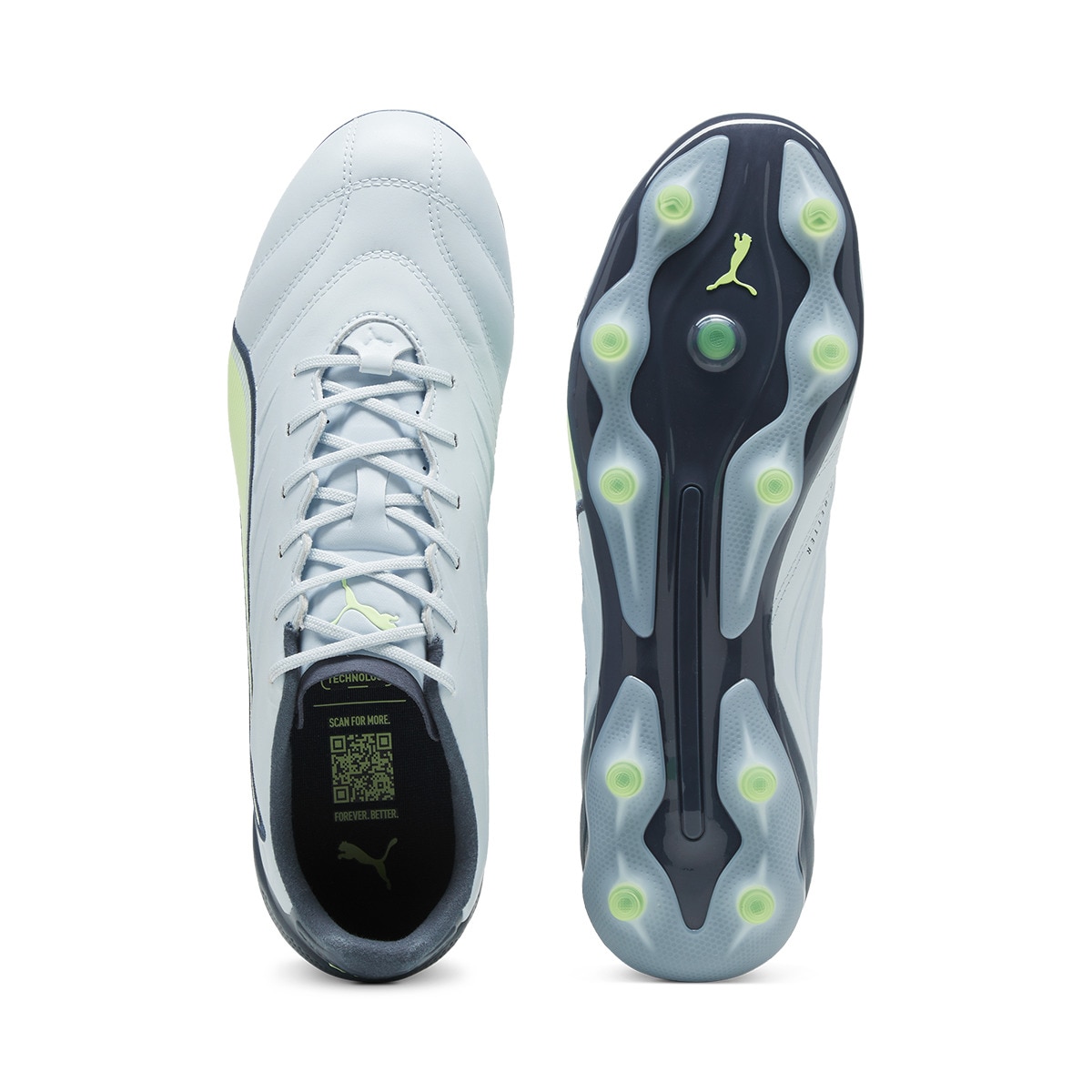 Chuteiras de Futebol de Homem King Pro FG/AG Cinzento / Azul-5