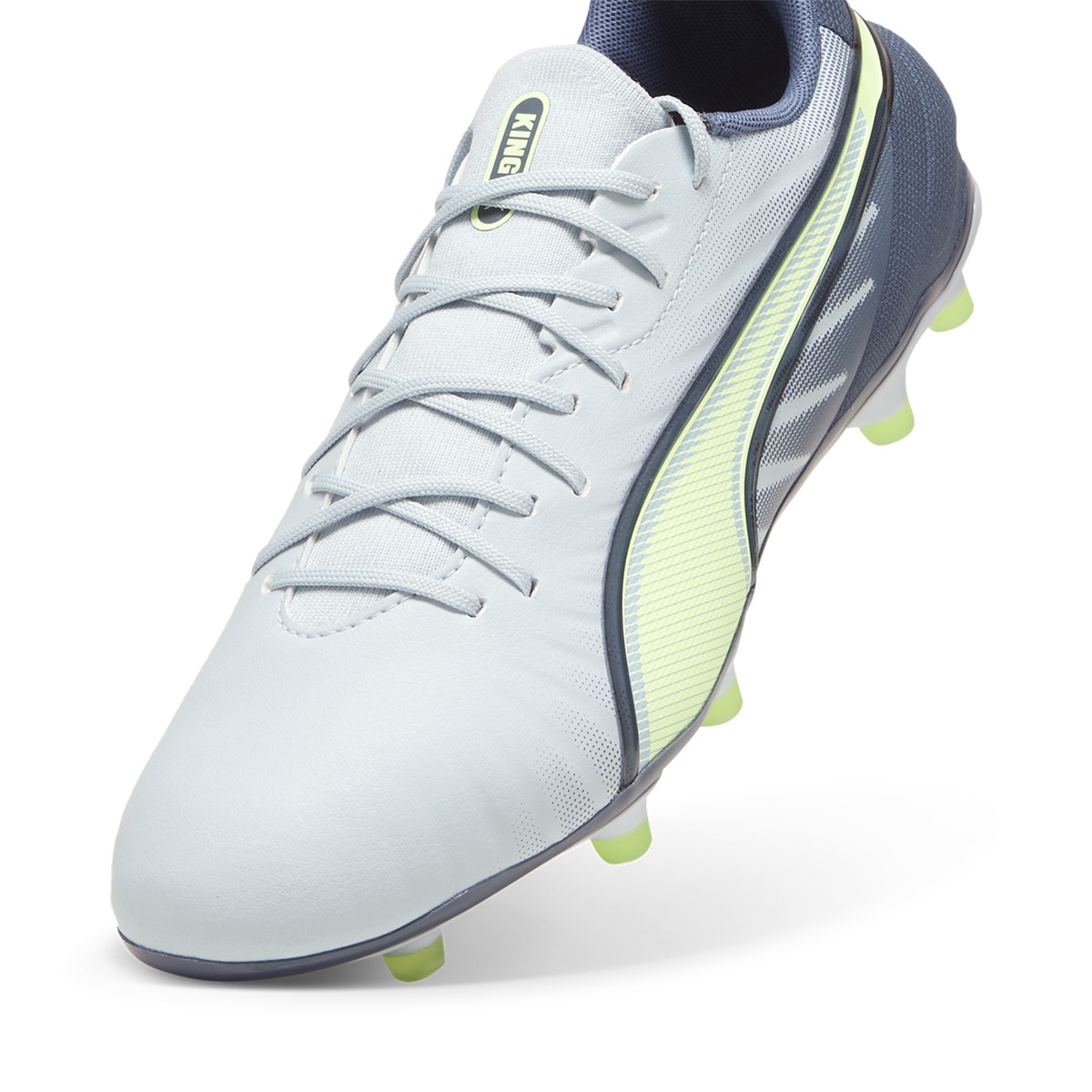 Chuteiras de Futebol de Homem King Match FG/AG Cinzento / Azul-4