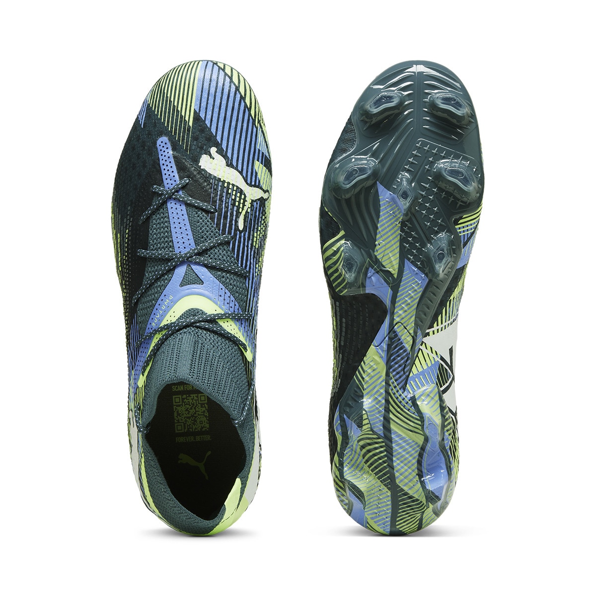 Chuteiras de Futebol de Homem Future 7 Ultimate FG/AG Cinzento / Estampado-5