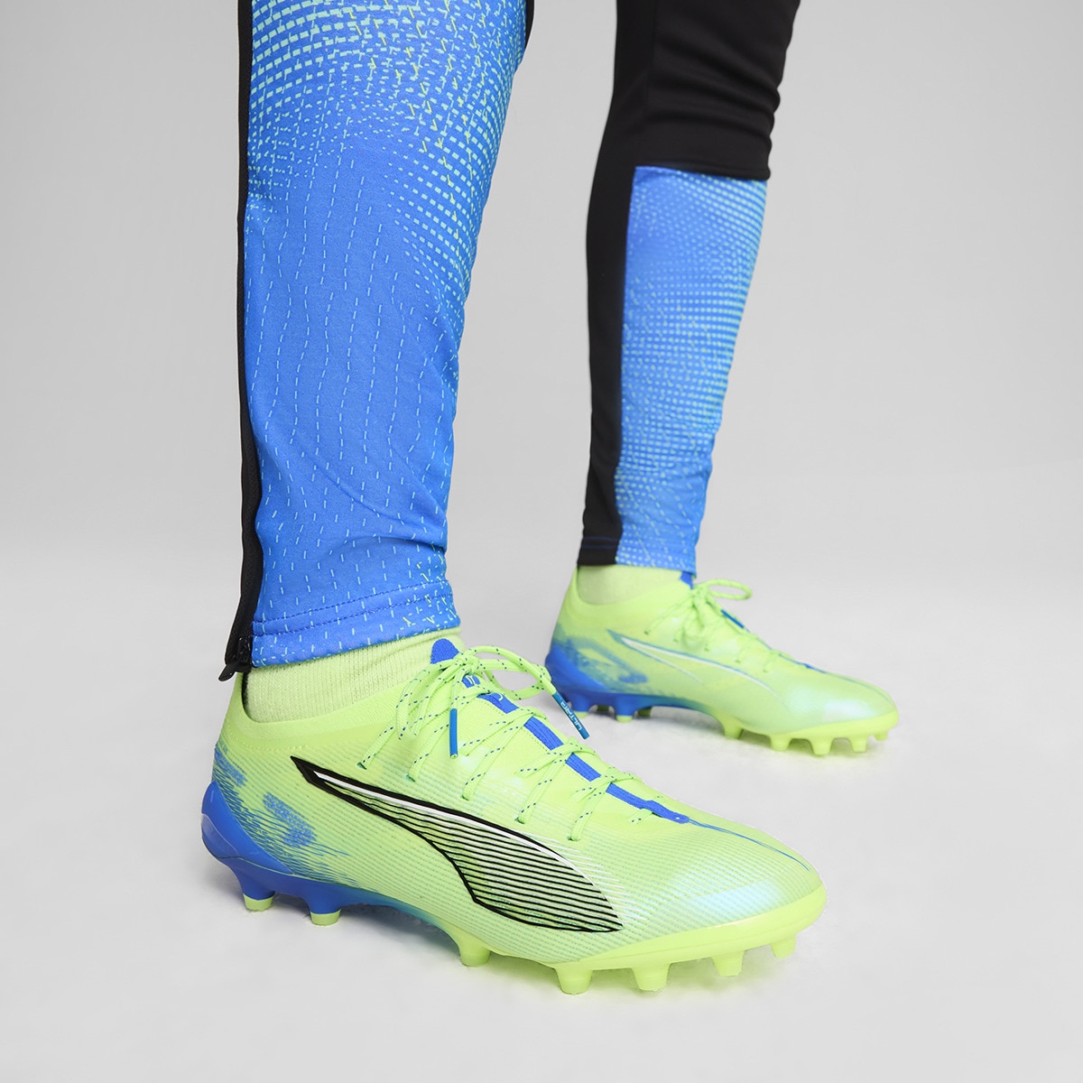 Chuteiras de Futebol de Homem Ultra 5 Ultimate AG Verde / Azul-7