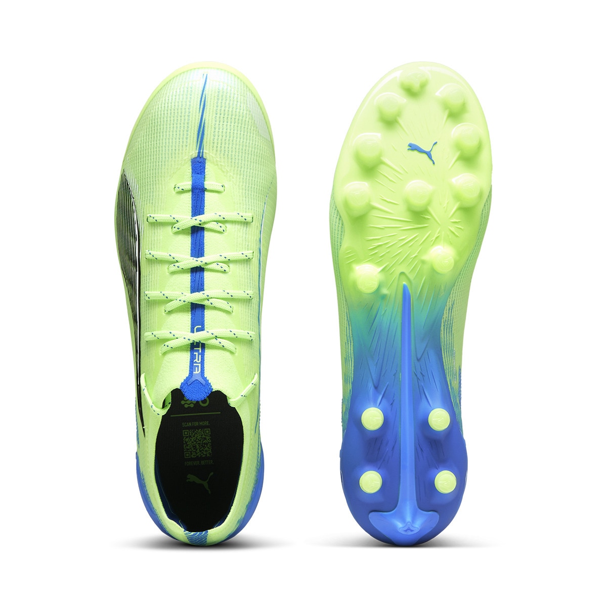 Chuteiras de Futebol de Homem Ultra 5 Ultimate AG Verde / Azul-5