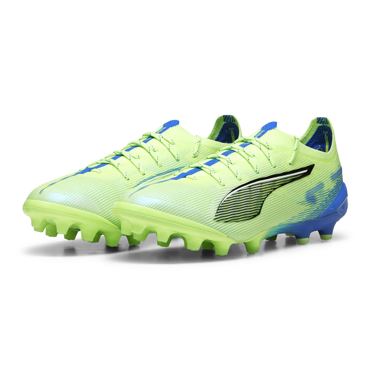 Chuteiras de Futebol de Homem Ultra 5 Ultimate AG Verde / Azul-2