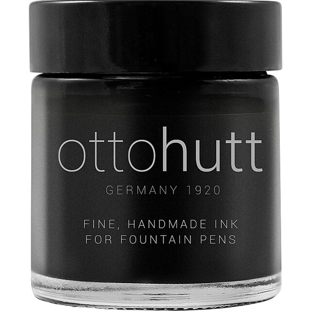 Imagen 0 de Tintero 30 ml artesanal permanente para documentos Otto Hutt azul