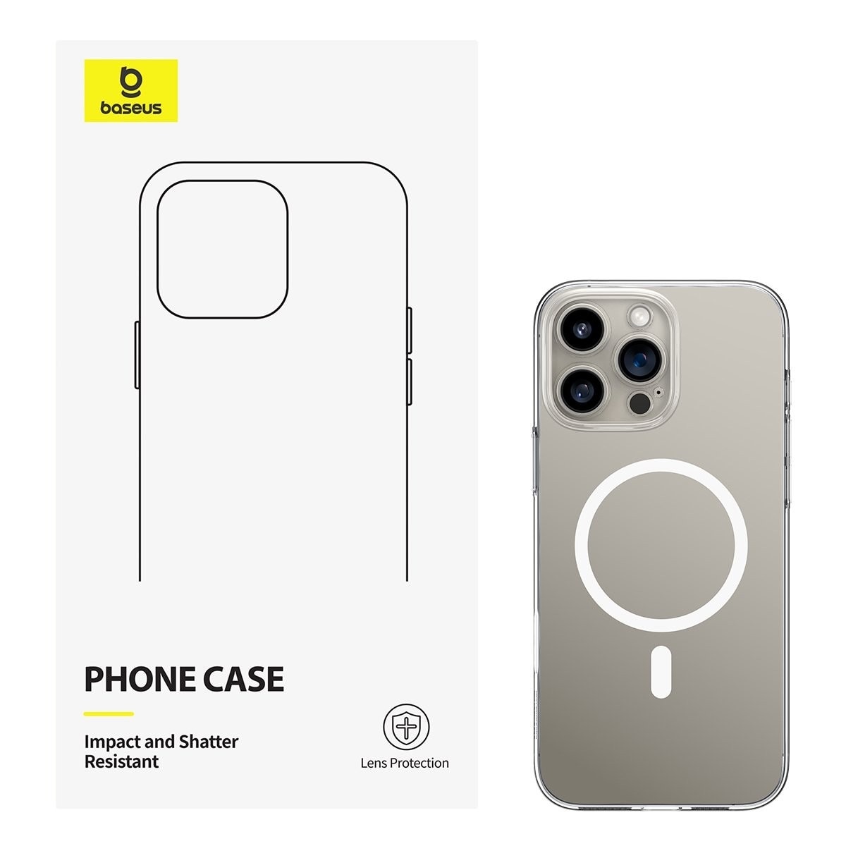 Kit Acessórios Baseus para iPhone 16 Pro 3