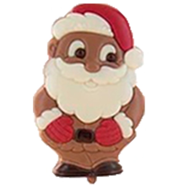 Chupa de Chocolate Pai Natal 1 unidade embalagem 25 g