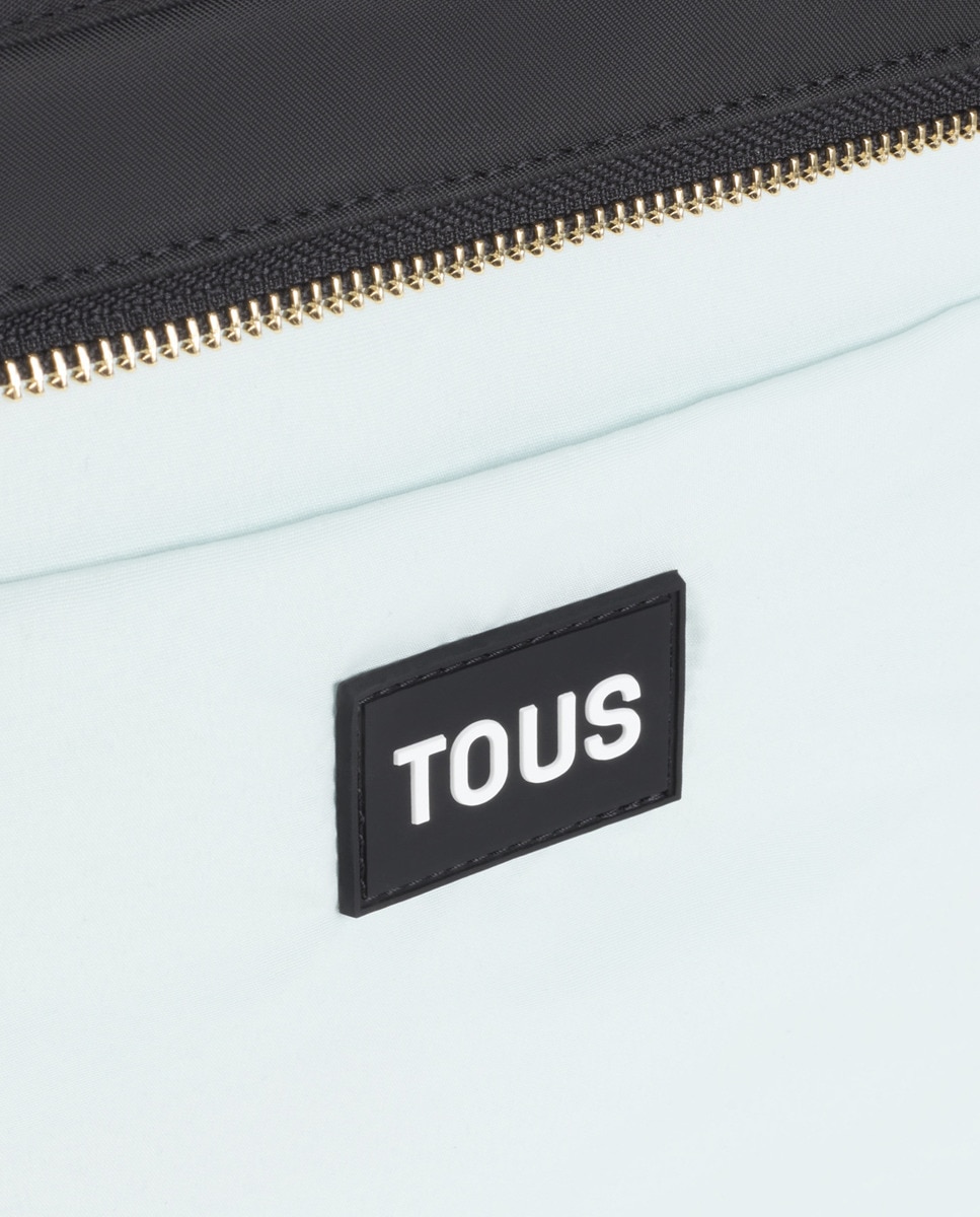 Mala Shopper L Roomy com Fecho de Correr Bege-5