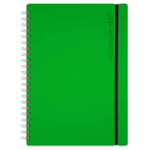 Imagem 0 de Caderno A4 liso vacavaliente preto