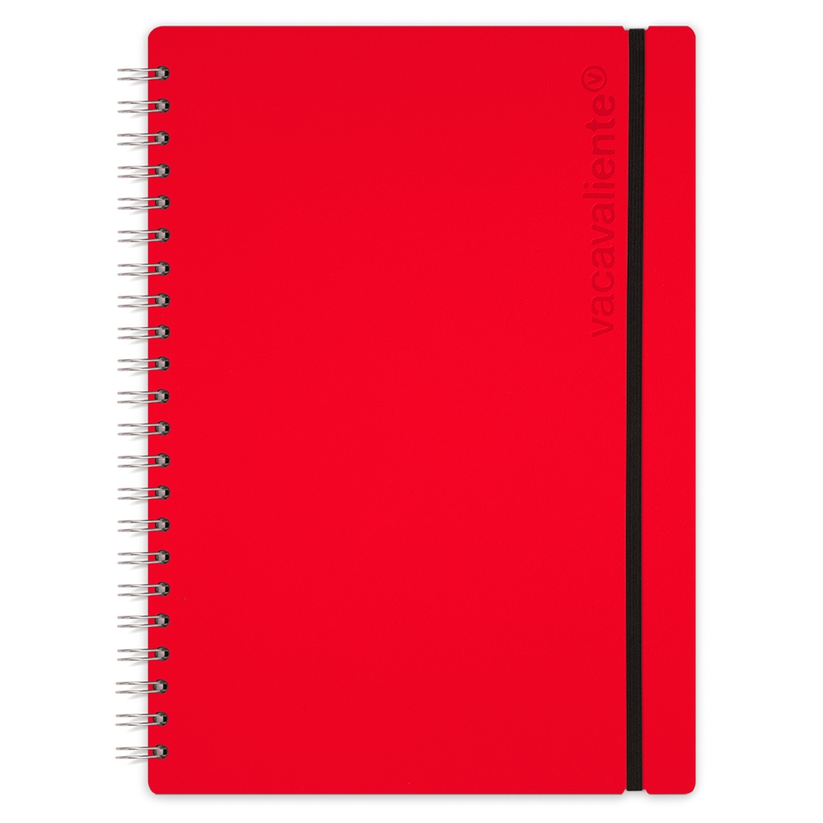 Caderno A4 liso vacavaliente preto 1